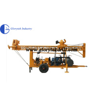 DTH Driling Trailer Type Water Well Drill Rig